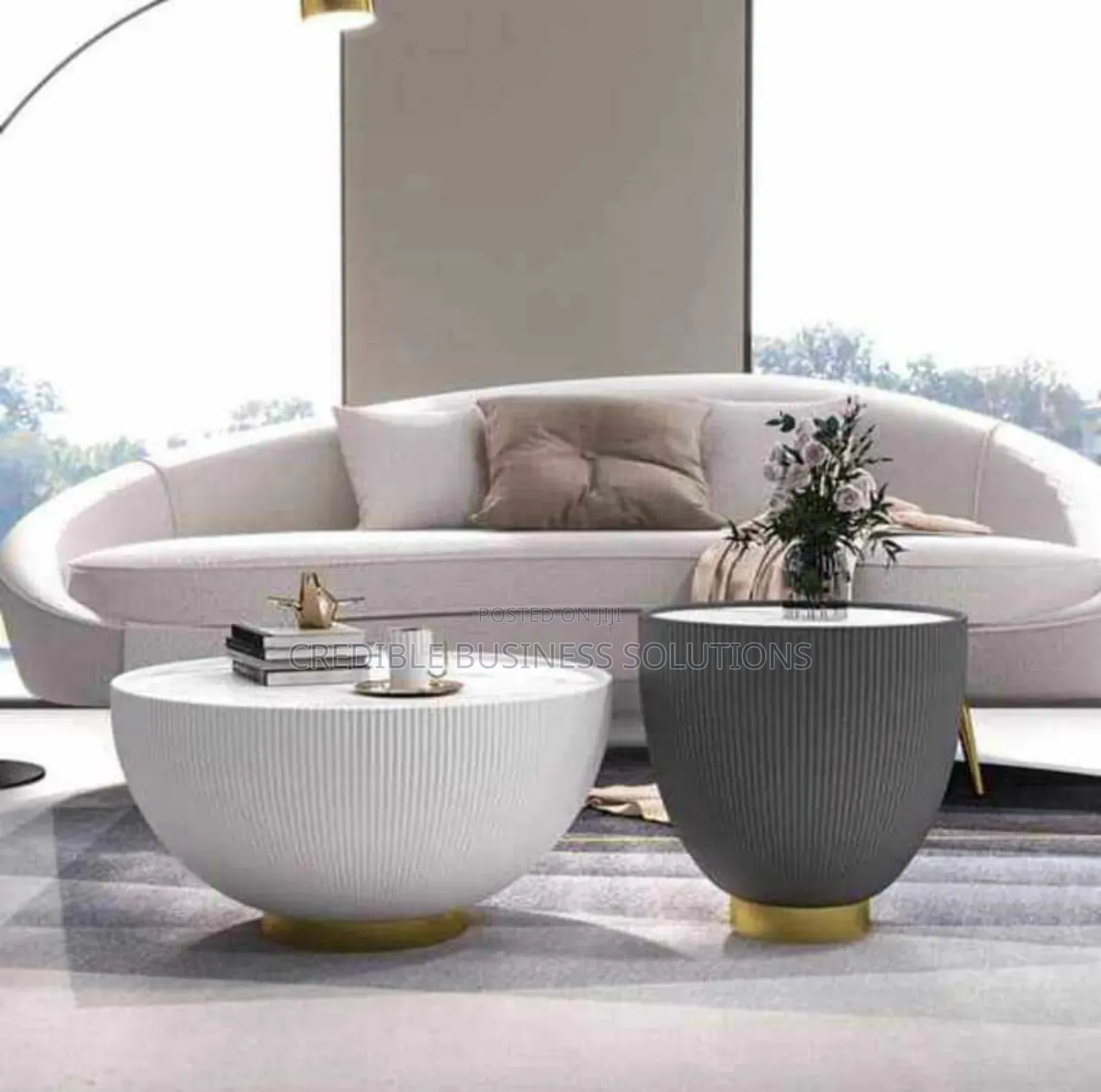 Turkish Marble Top 2in1 Centre Table