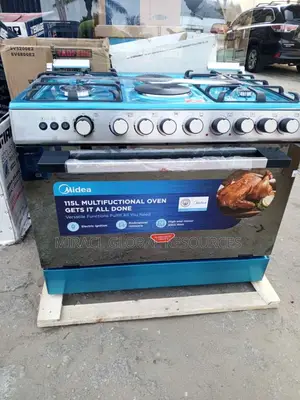 Midea Gas Cooker 4 Gas 2 Electric