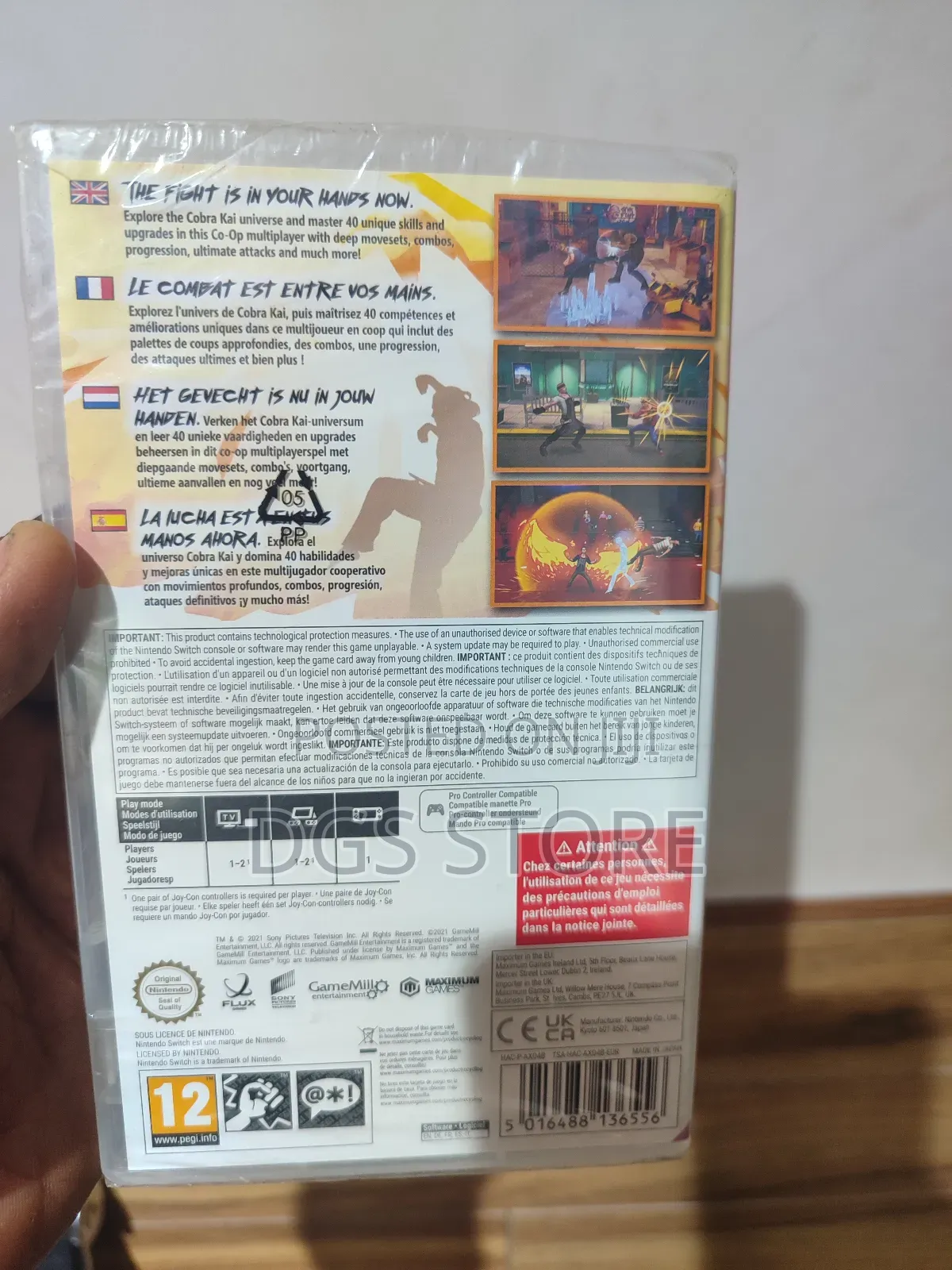 Nintendo Switch Cobra Kai Game