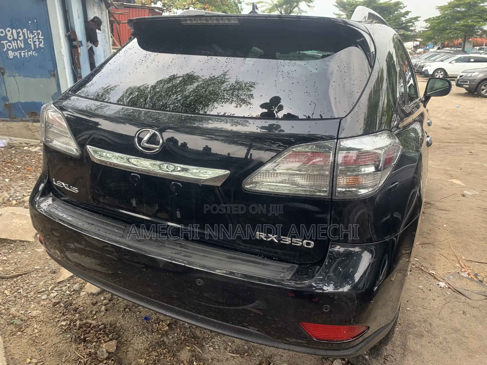 Lexus RX 350 AWD 2012 Black