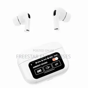 A9 Pro Bluetooth Earbuds With Anc. Airpods Pro Bluetooth Anc