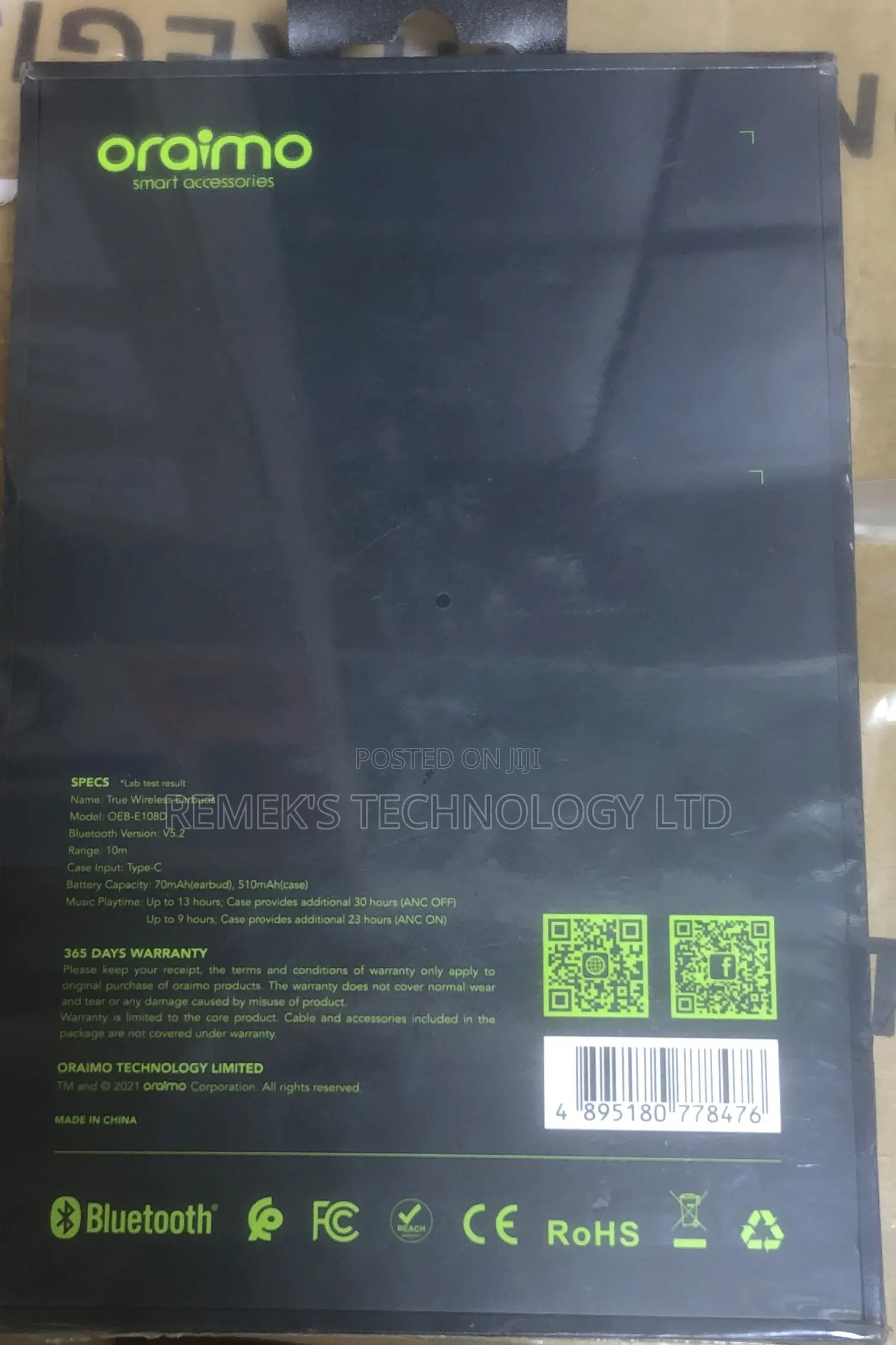 Oraimo Free Pods Pro