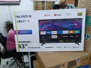 Moderately Priced Polystar 43'' Smart TV