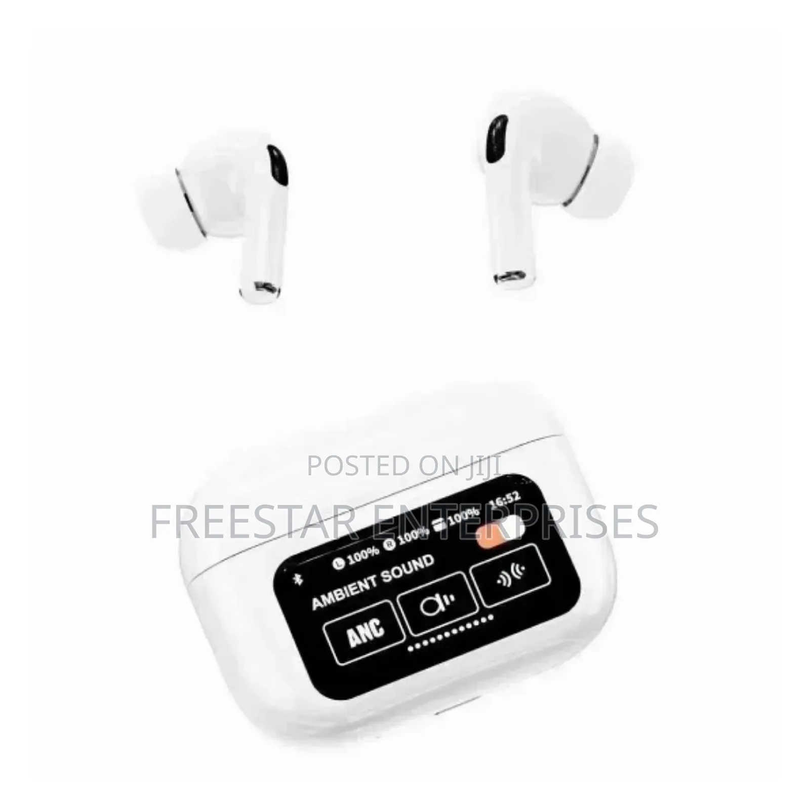 A9 Pro Bluetooth Earbuds With Anc. Airpods Pro Bluetooth Anc