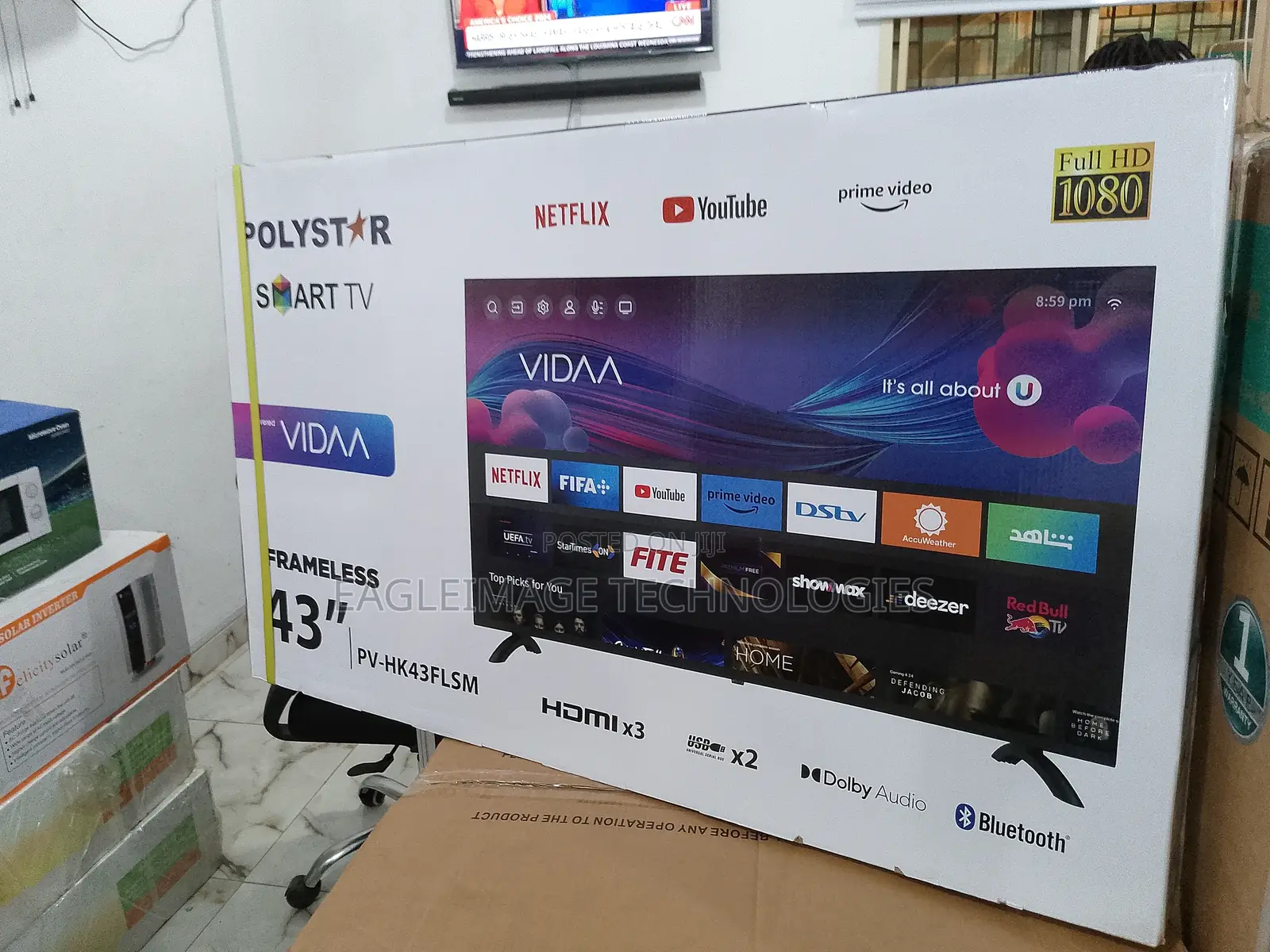 Newly Produced Polystar 43'' Smart TV