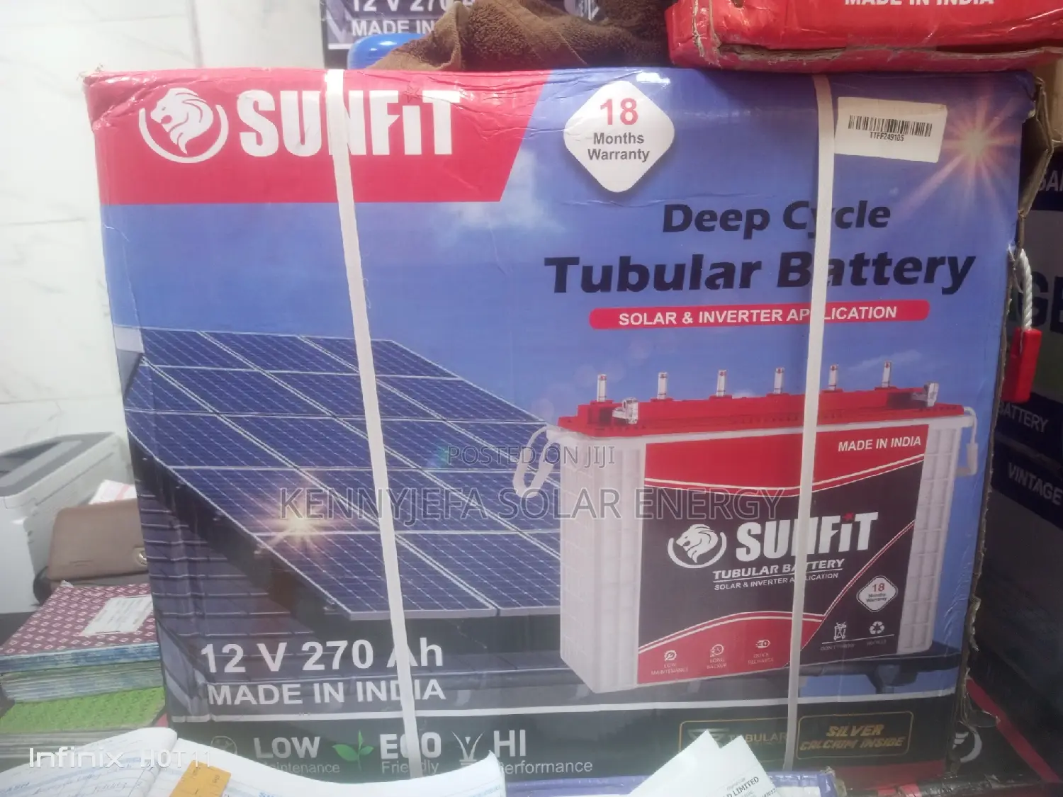 270ah Deep Cycle Tubular Battery