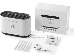 Pick Up Music Flame Humidifier Diffuser Aroma for Home Led Room Office