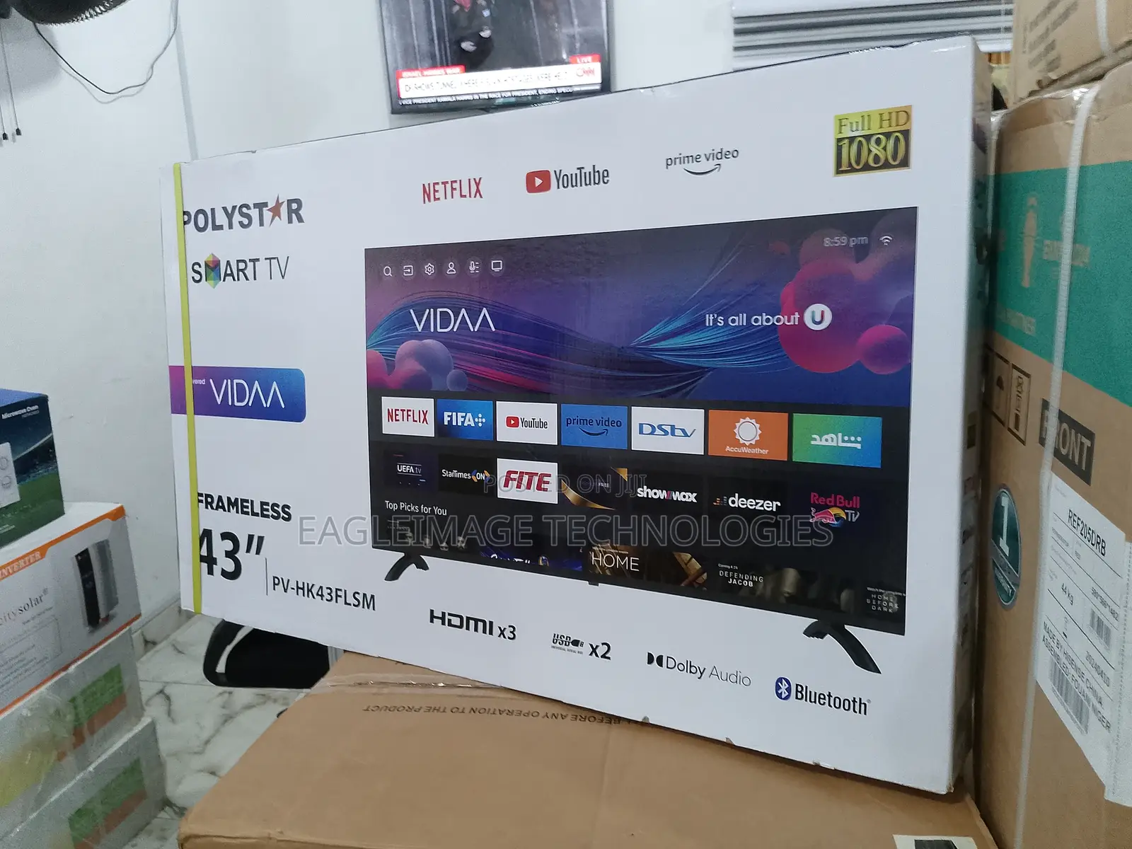 Premium Quality Polystar 43'' Smart TV