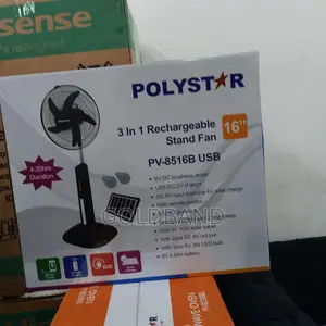 Introducing 16" Polystar Rechargeable Standing Fan Pv-8516b