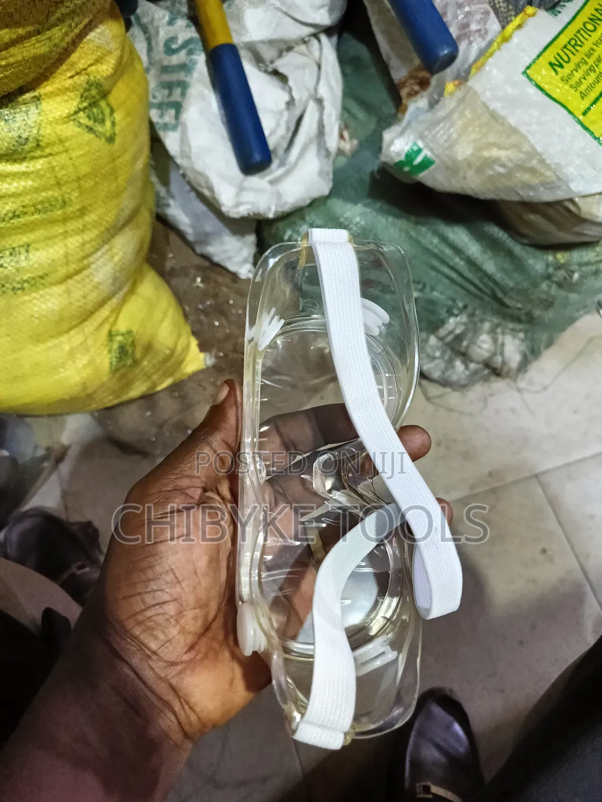 Quality Safety Plan Protection Goggle