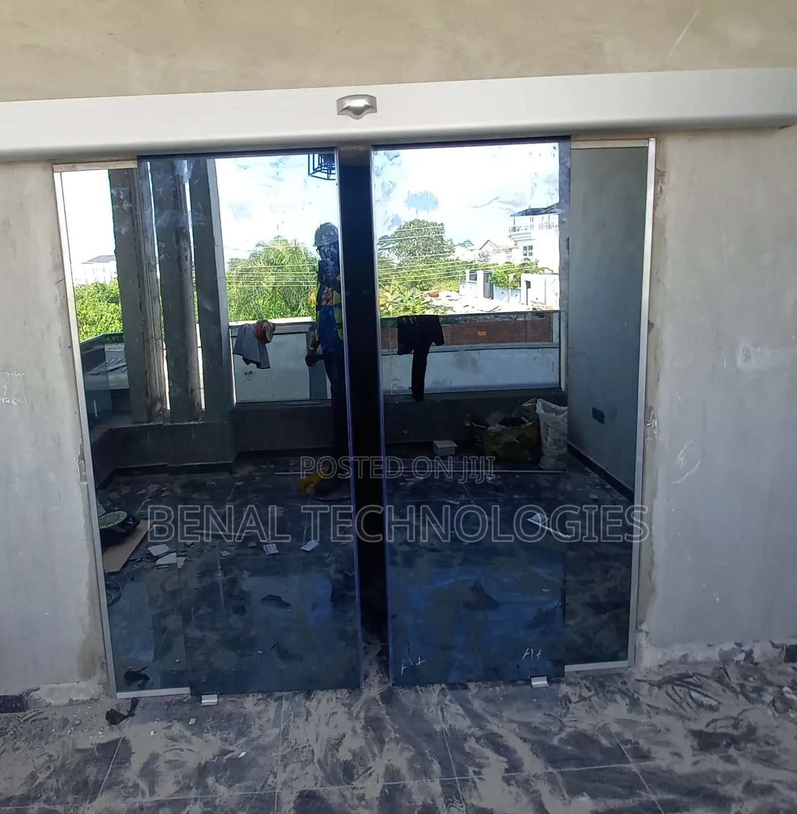 Motion-Activated Sliding Gate