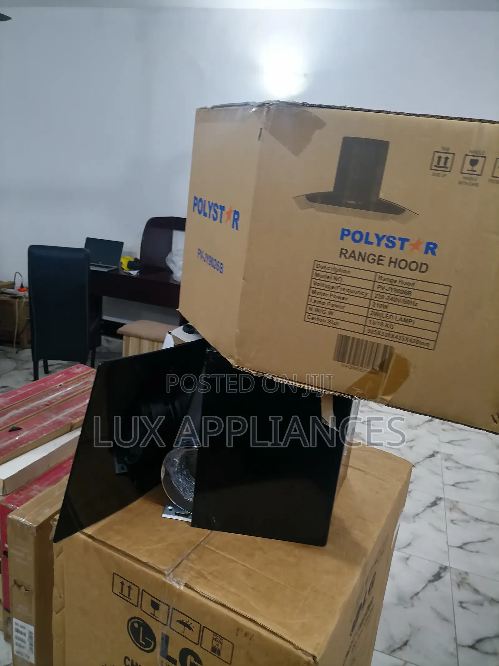 Easy To Use Polystar Heat Extractor Range Hood