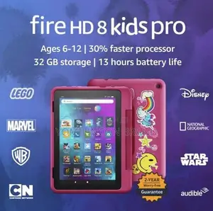 New Amazon Fire HD 8 Kids Pro 32 GB Black