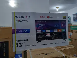Longlasting Polystar 43'' Smart TV