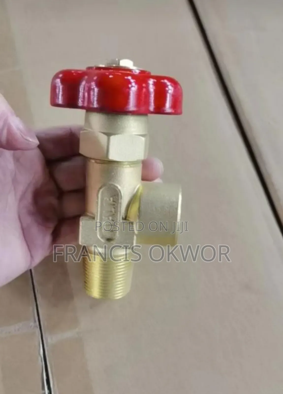 Oxygen and Acetylene Valve
