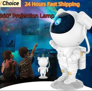 Astronaut Star Projector Night Light With Remote Control 360