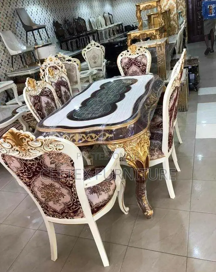 Quality Imported Royal Dining Table by 6 Seaters