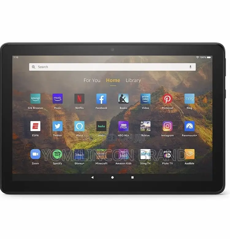 New Amazon Fire HD 10 Plus (2021) 64 GB Black