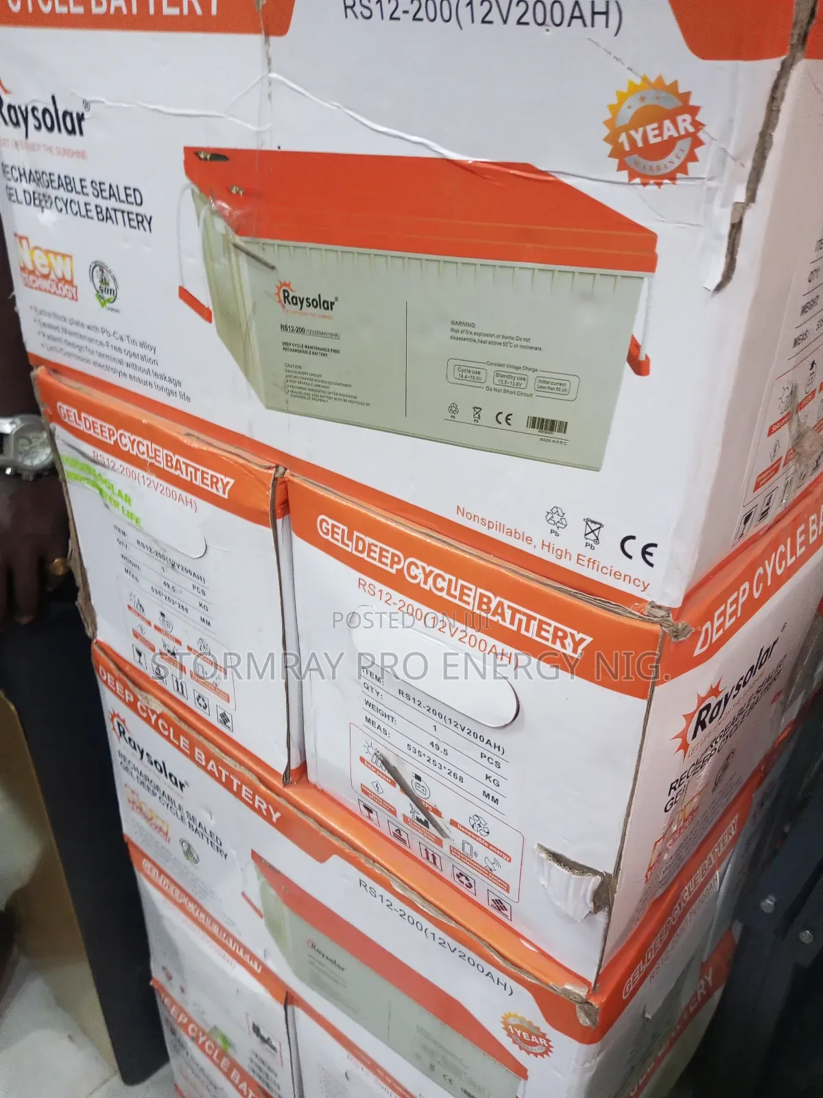 Raysolar Dry Cell Battery