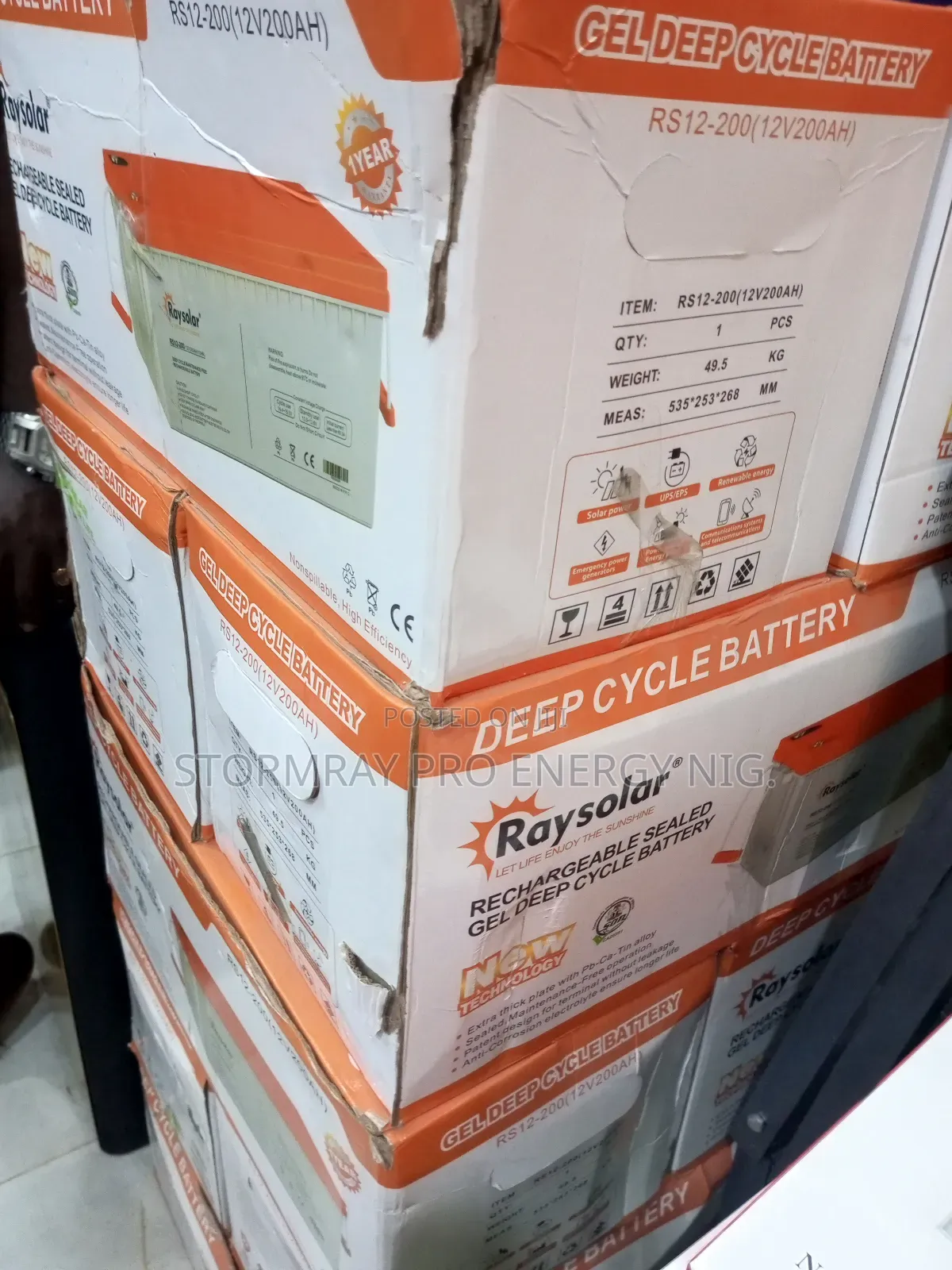 Raysolar Dry Cell Battery