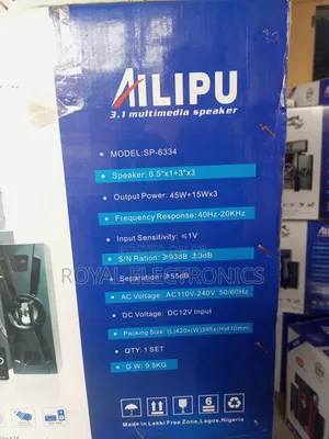 Photo - AILIPU Multimedia Speaker With Strong Deep Bass and AC/DC