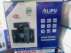 AILIPU Multimedia Speaker With Strong Deep Bass and AC/DC