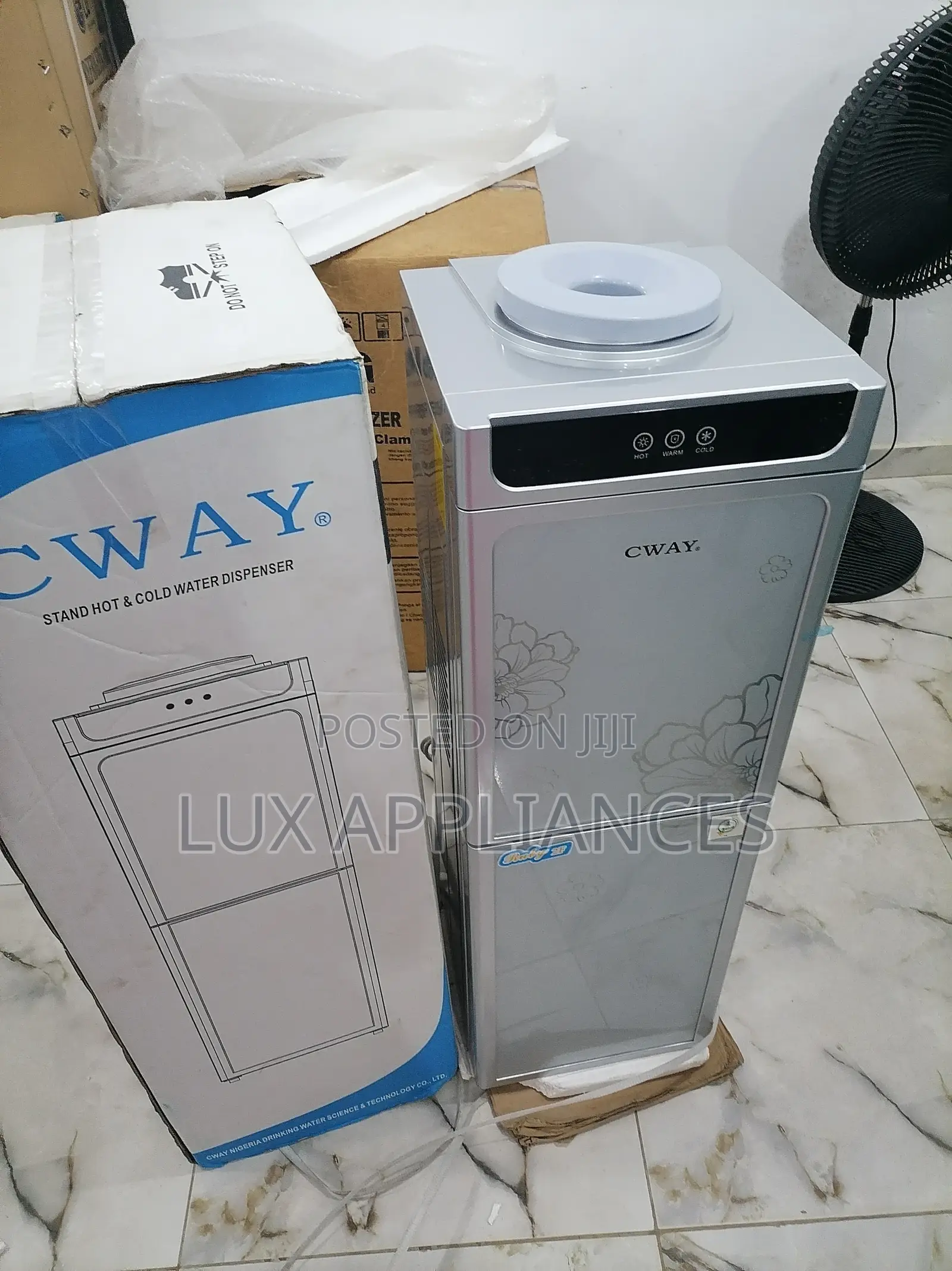 Hot and Cold Double Door Water Dispenser
