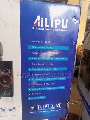 AILIPU Multimedia Speaker, Model Number SP-8301