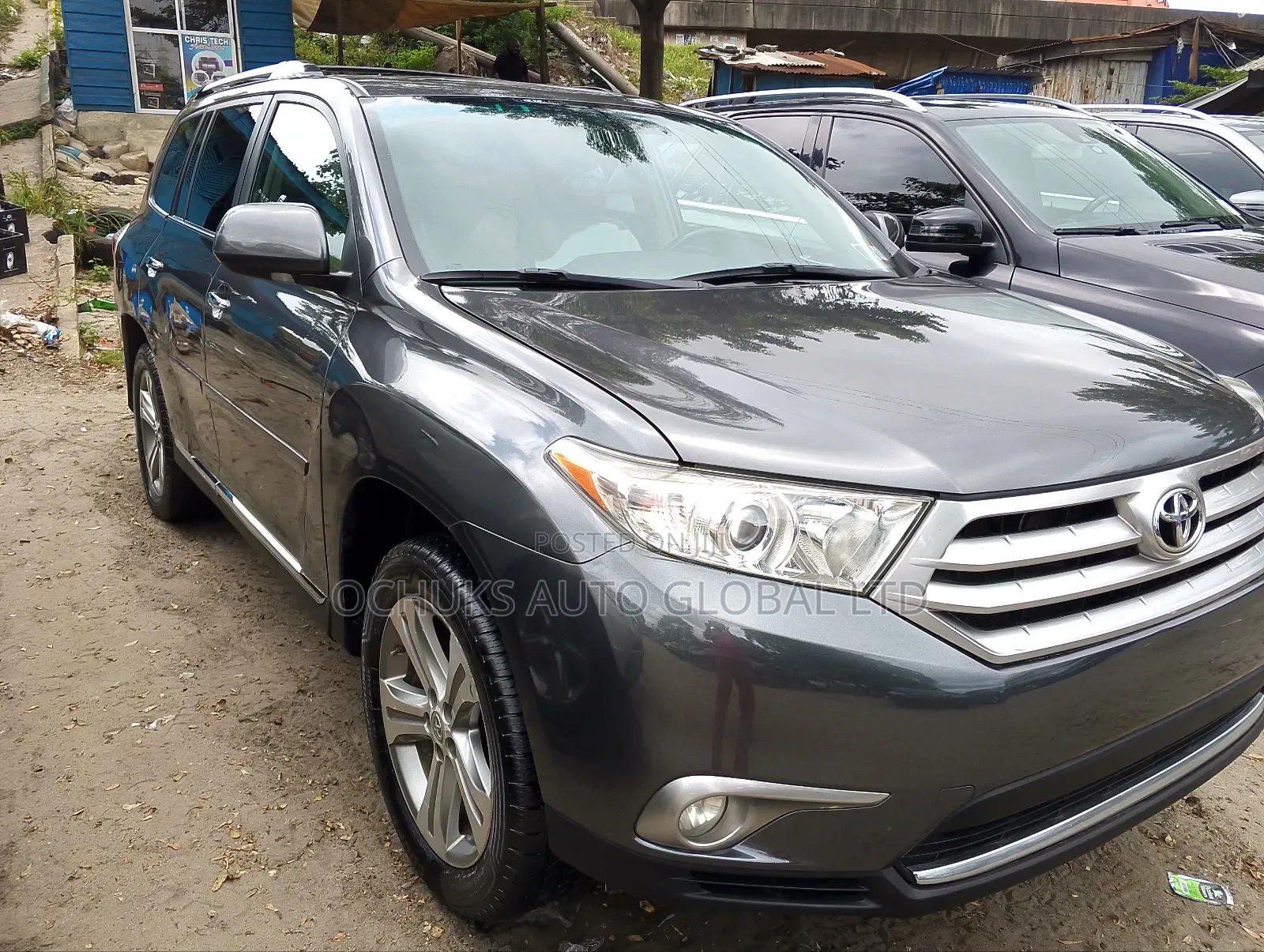 Toyota Highlander 2012 Gray