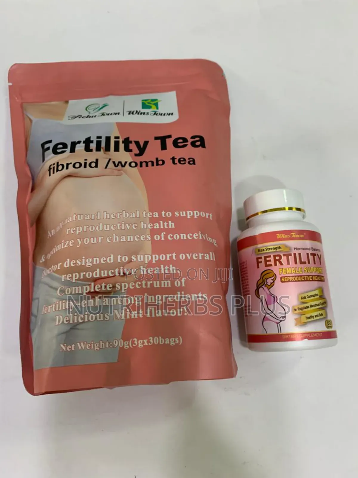 Fertility Conception Capsules + Fibroid Removal Tea 100%
