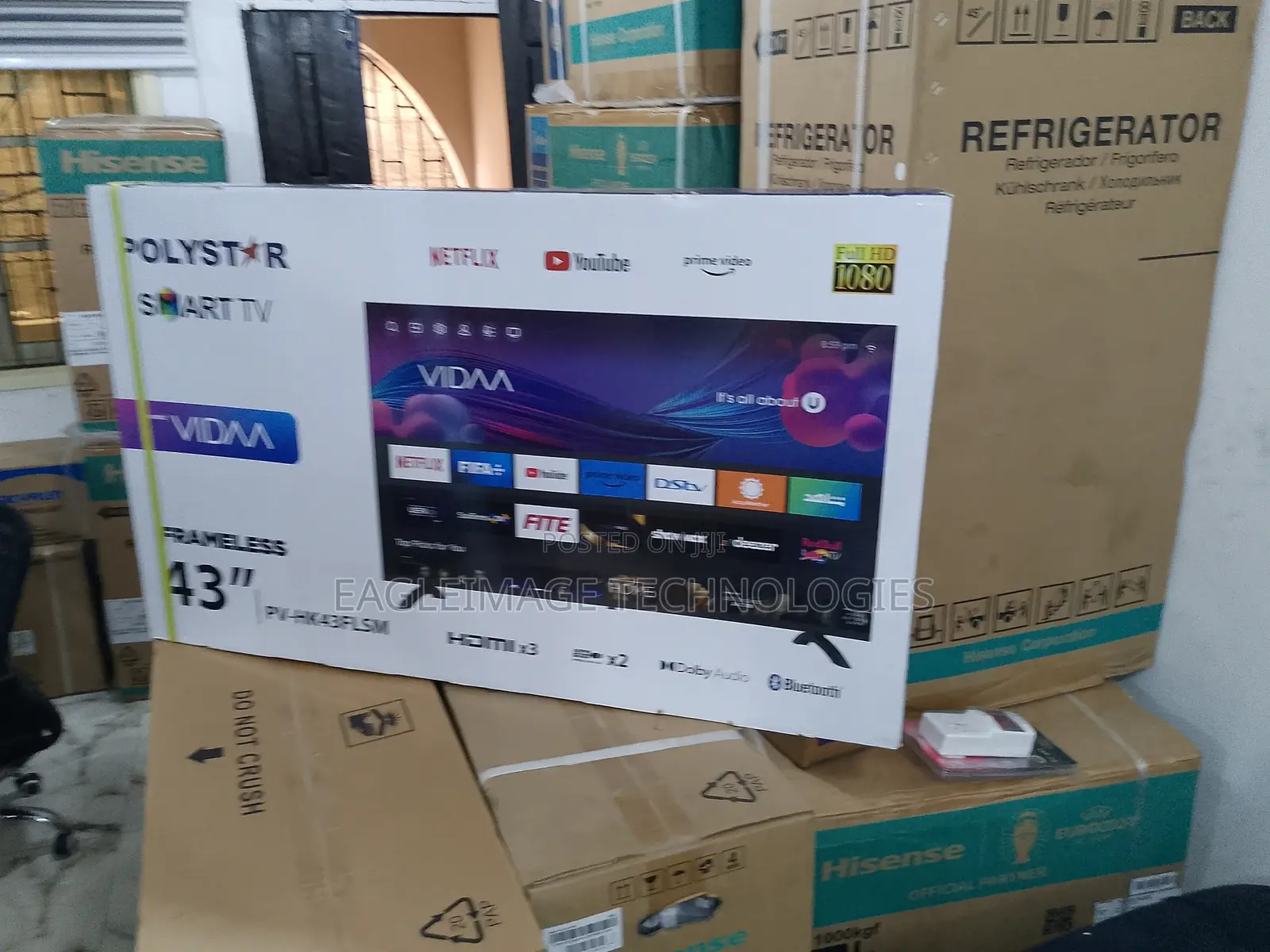 Well Made Polystar 43'' Smart TV