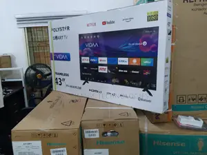Eco Friendly Polystar 43'' Smart TV