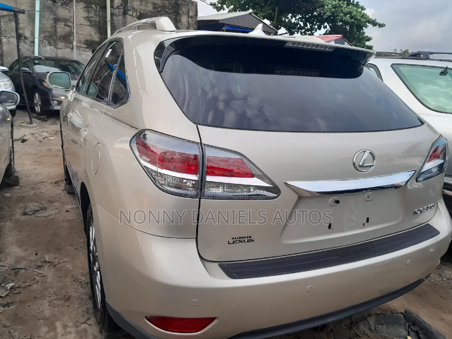 Lexus RX 350 2015 Gold