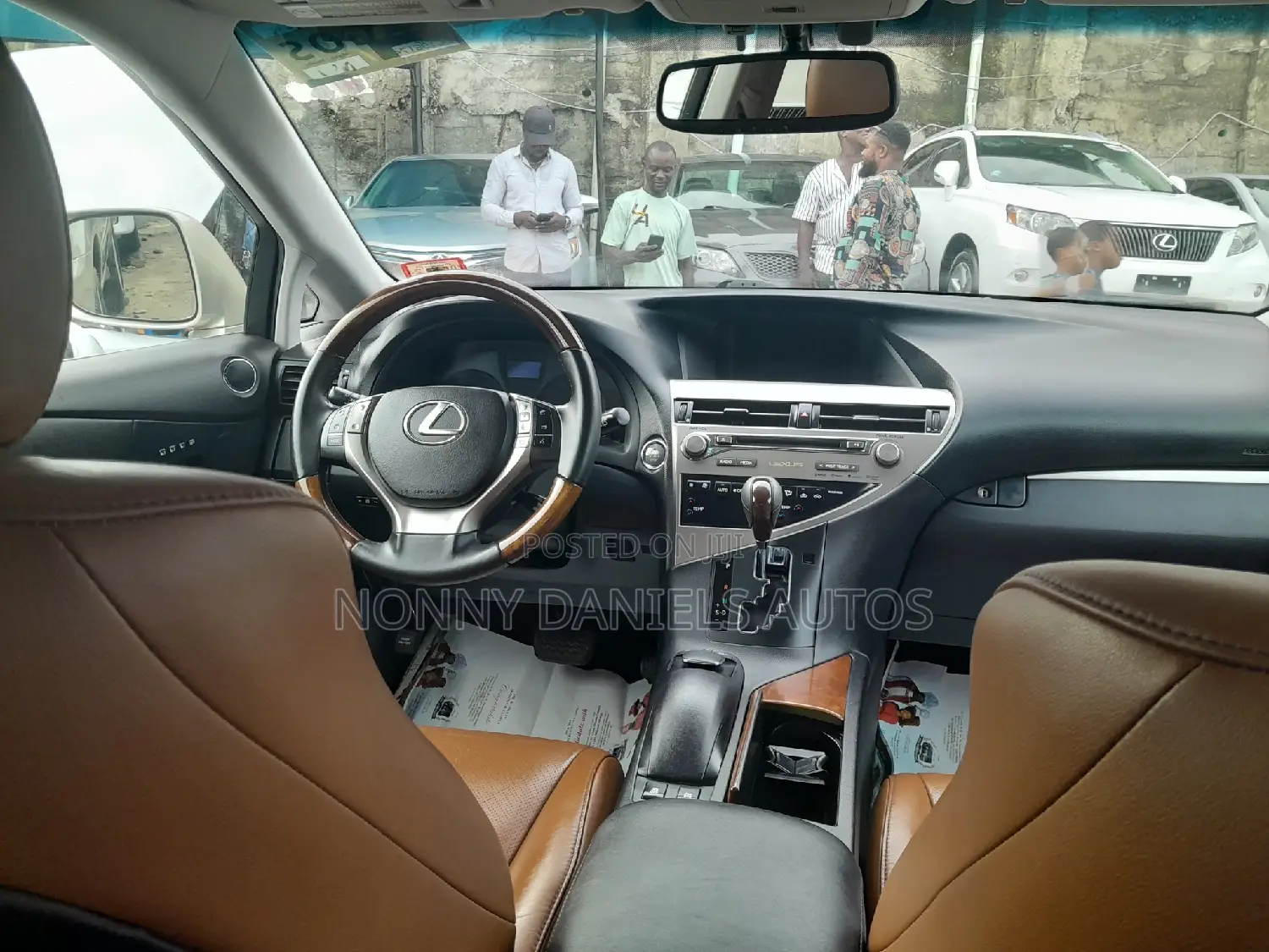 Lexus RX 350 2015 Gold