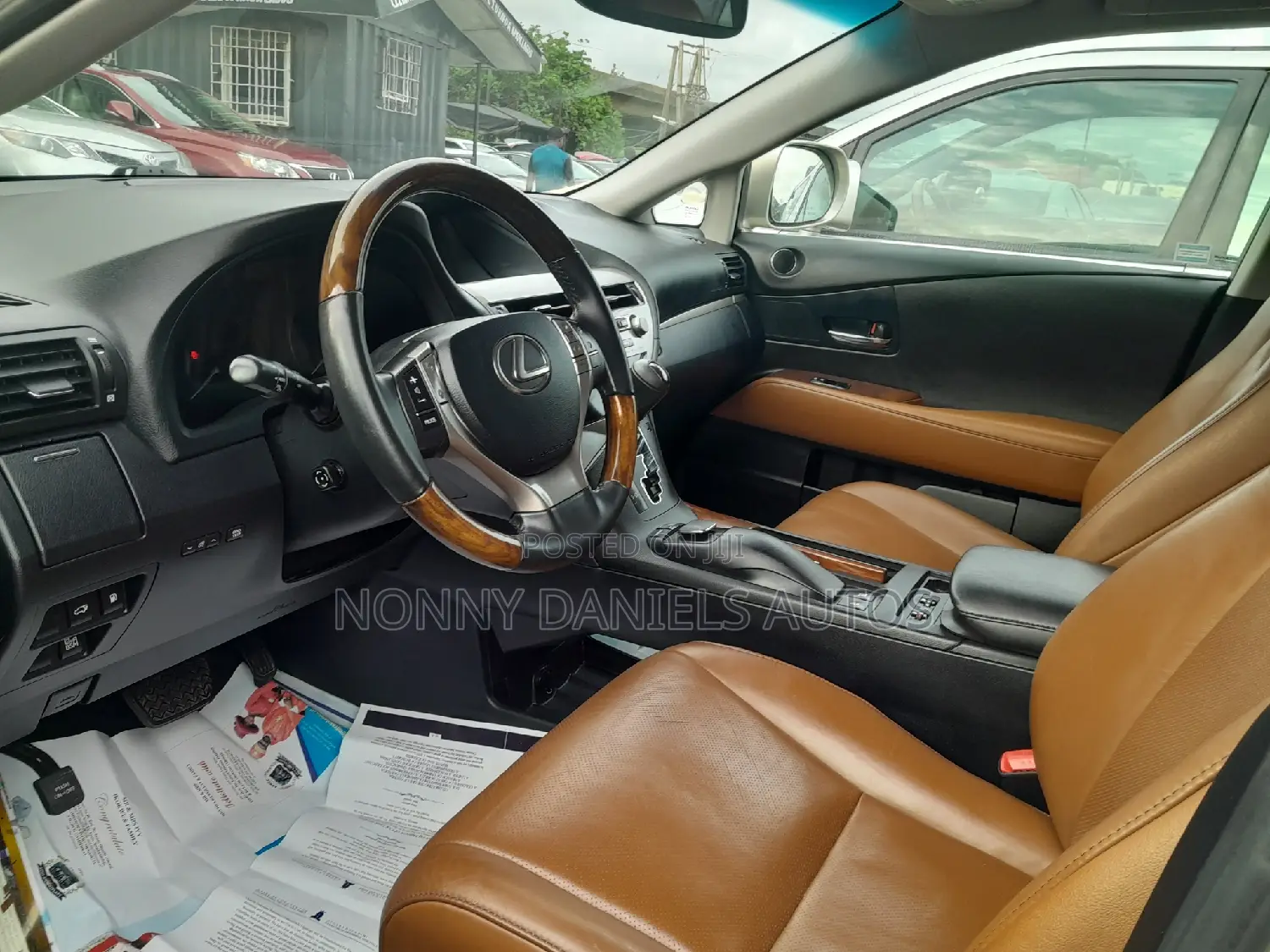 Lexus RX 350 2015 Gold