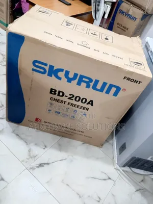 Skyrun Large Freezer 200 Liters-With Handle