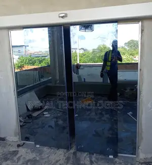 Auto-Move Entry Door