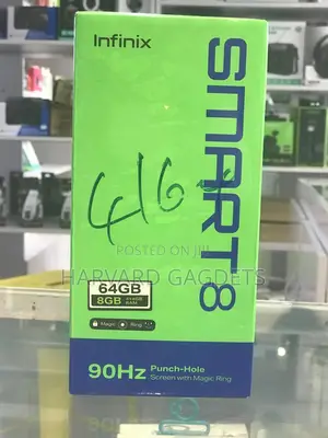 Photo - New Infinix Smart 8 64 GB Black