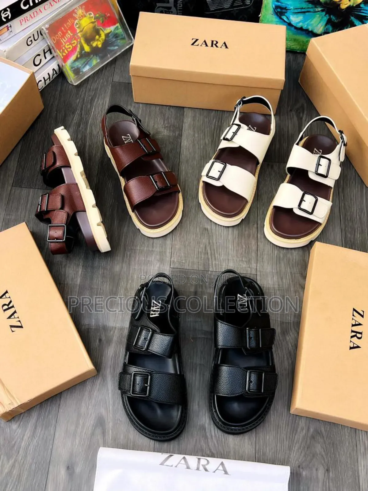 Men's ZARA Leather Sandals