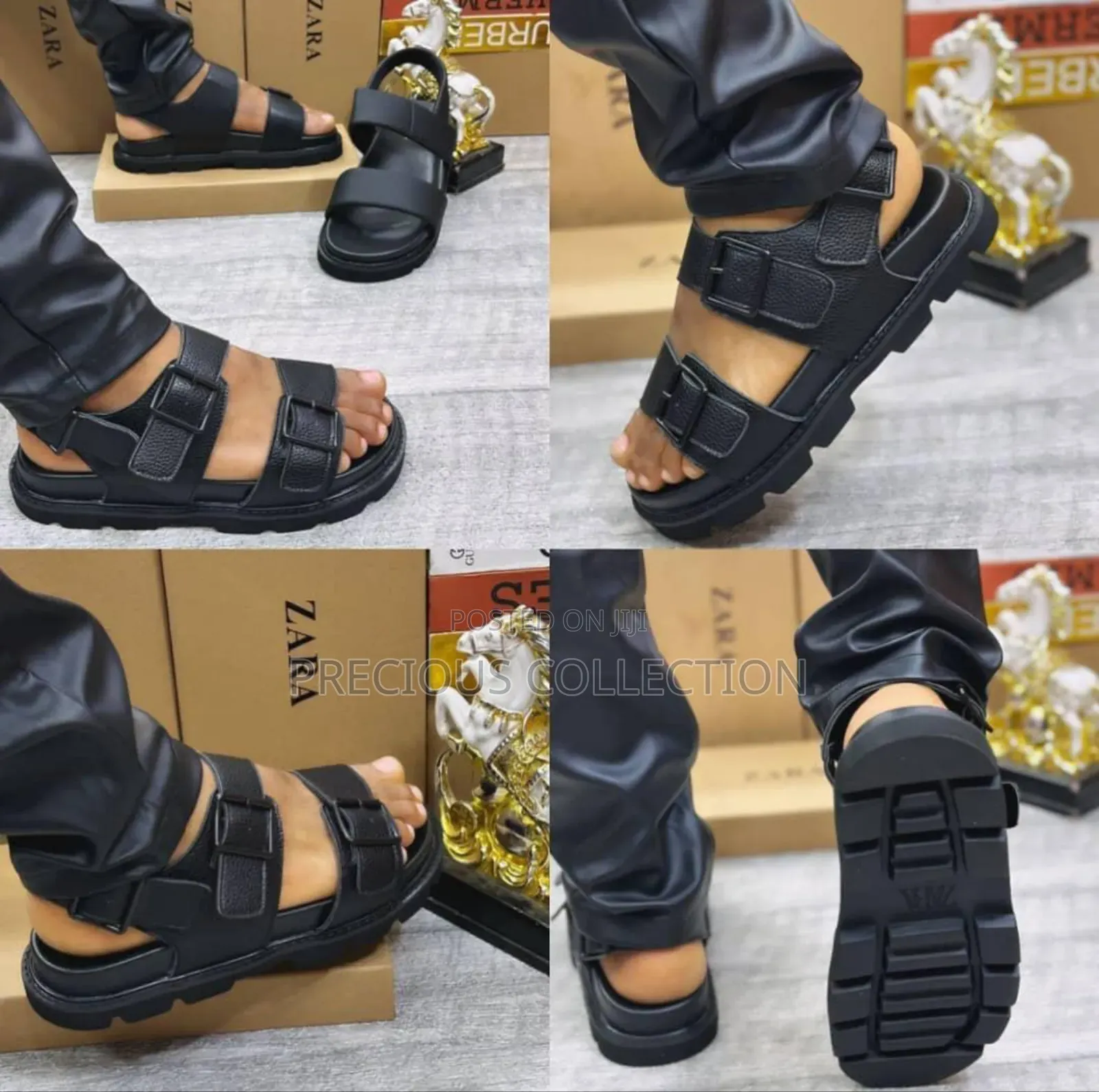 Men's ZARA Leather Sandals