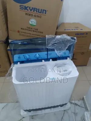 Newly Built Skyrun Twin Tub 6kg Washing Machine WMS-6/HC