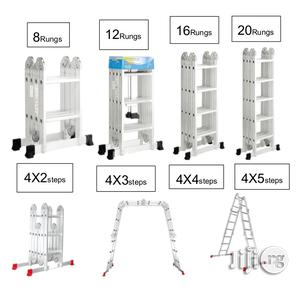 4x3 Foldable Multipurpose Aluminium Ladder
