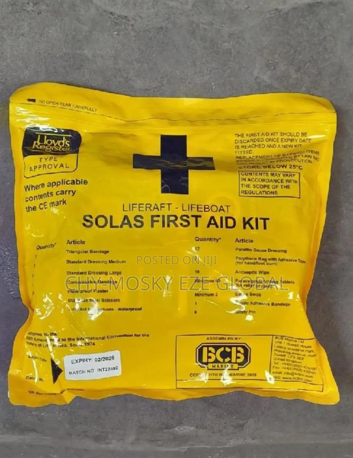 Solar First Aid Kit