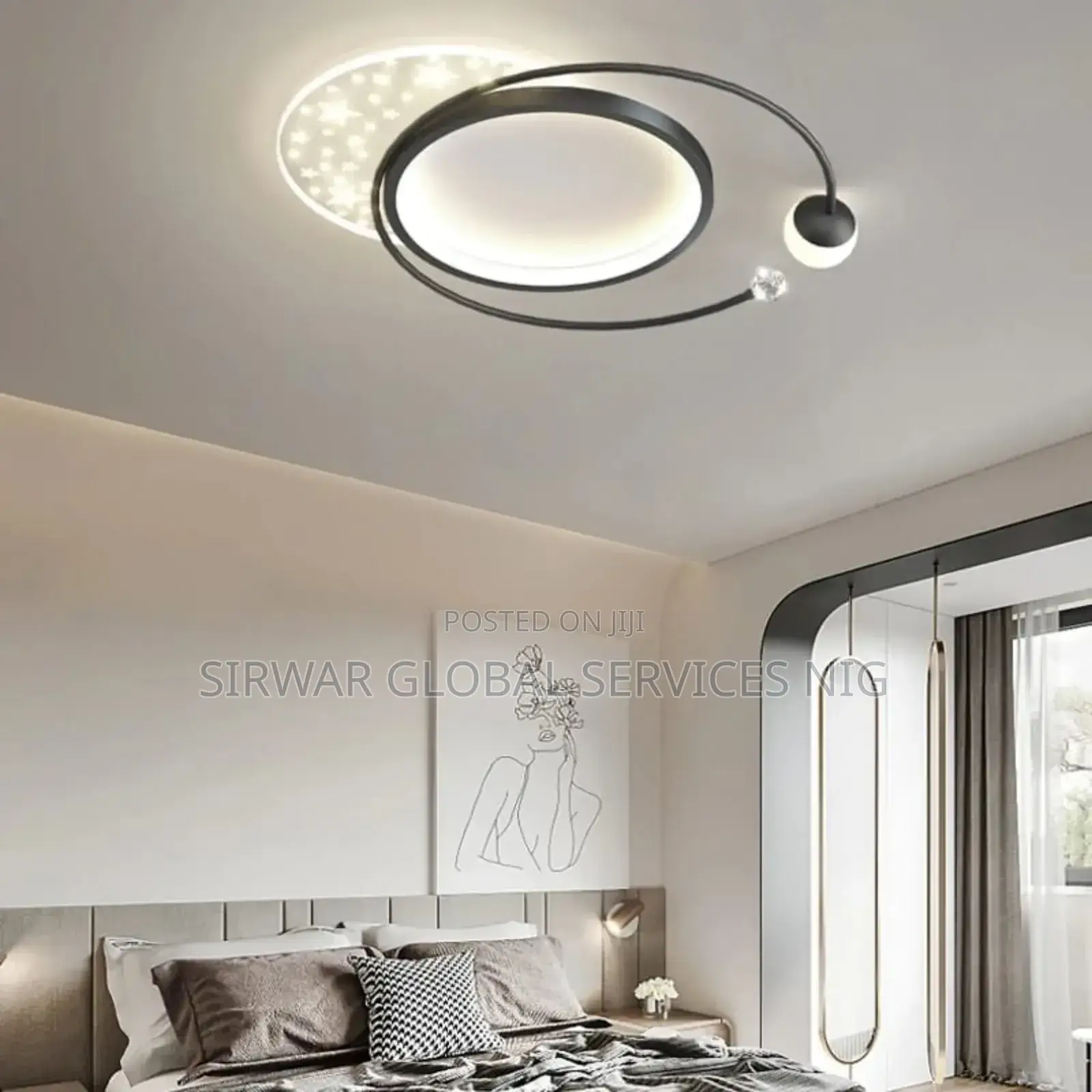 Flush Chandelier Fitting
