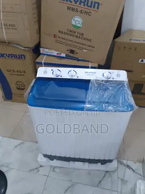 Unique Skyrun Twin Tub 6kg Washing Machine WMS-6/HC