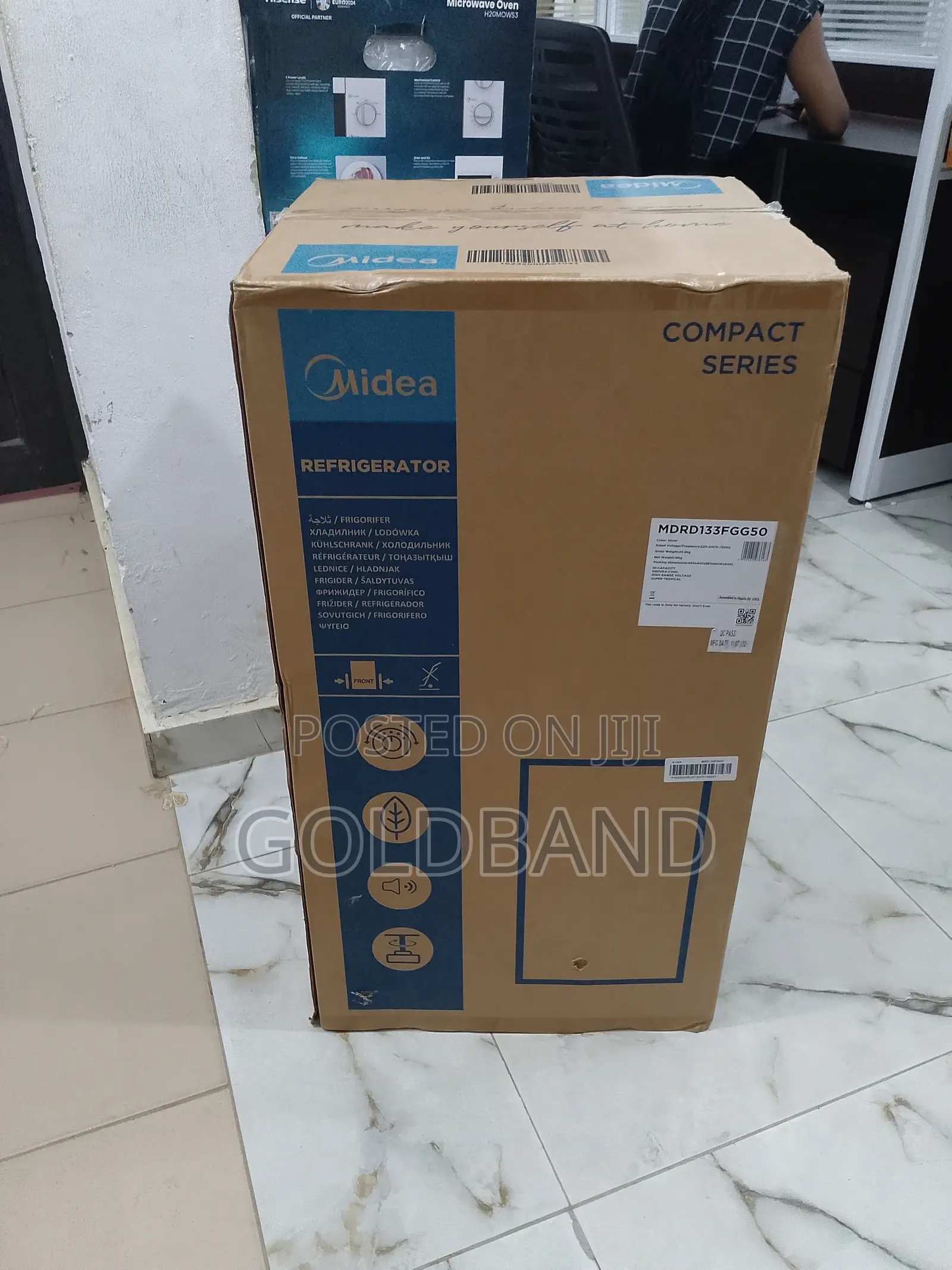 Top Selling Midea Single Door Refrigerator Mdrd133fgg50