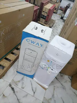 The Available White Cway Water Dispenser