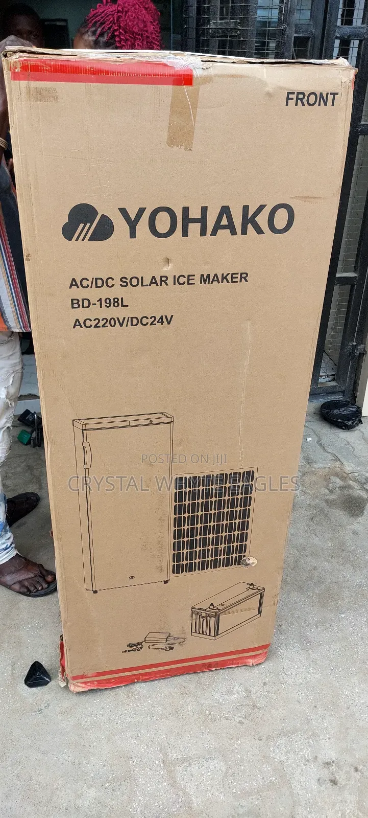 Yohako Ac/Dc Solar Ice Maker