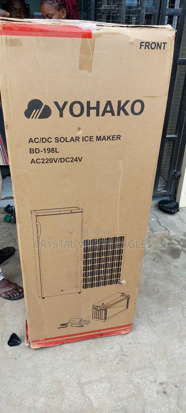 Yohako Ac/Dc Solar Ice Maker