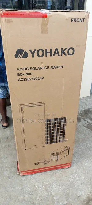 Yohako Ac/Dc Solar Ice Maker